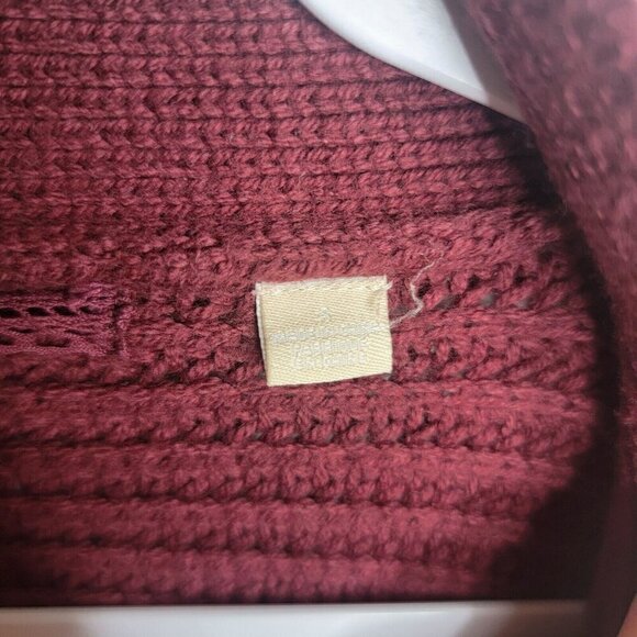 Anthropologie Knitted & Knotted Wool Blake Cardigan Size Small Pockets Grandma - Picture 4 of 7